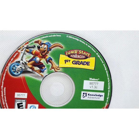 Jump Start 1st Grade Math Booster Math Blaster Ages 6-8 Windows PC Education CD - Picture 2 of 6